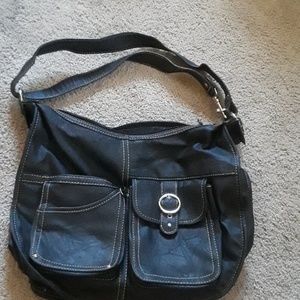 Black Rosetti Purse